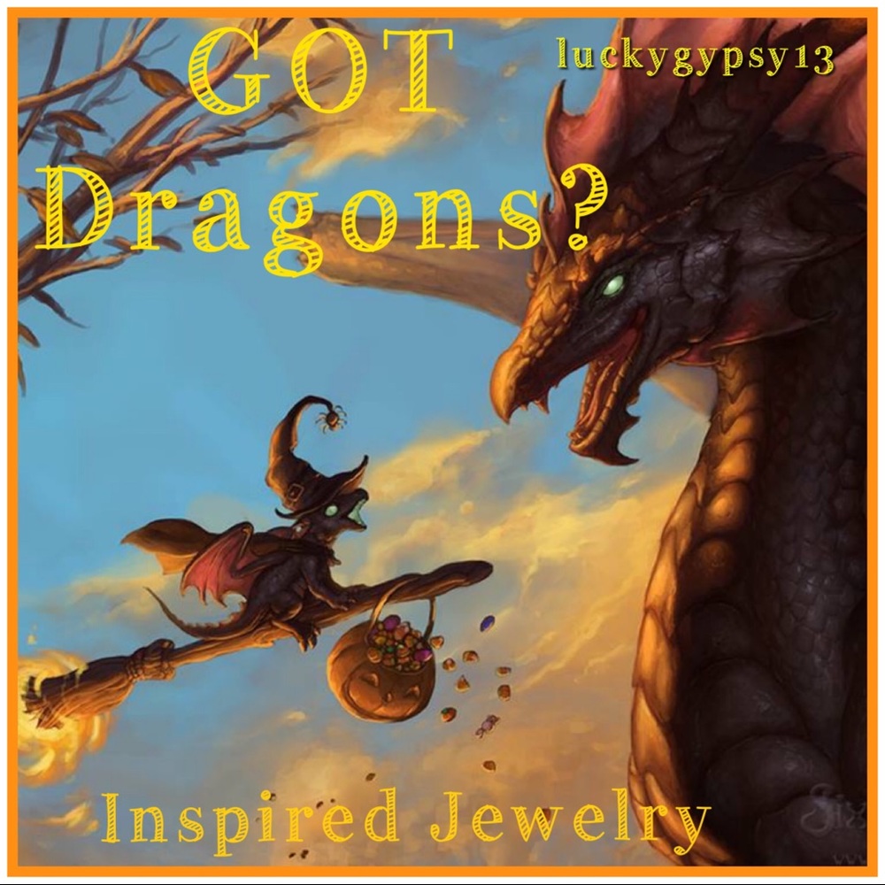 Dragon themed jewelry